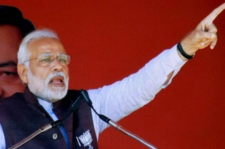 We are capable of winning majority on our own, says Modi in Mau
